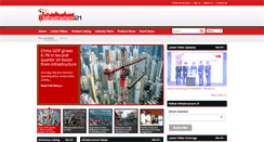 Desktop Screenshot of infrastructure21.com